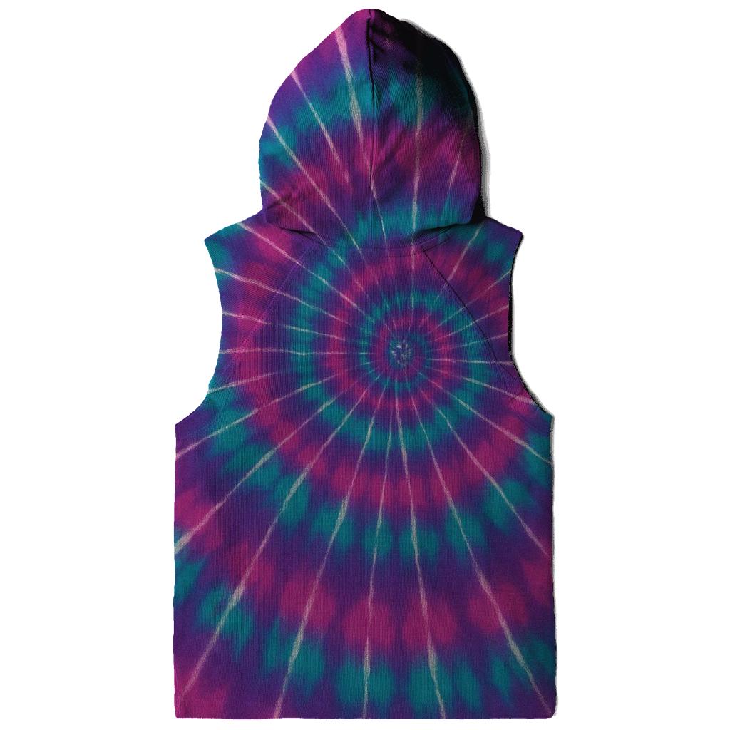 Nebula Spiral Overdye Whirlpool custom hoodies