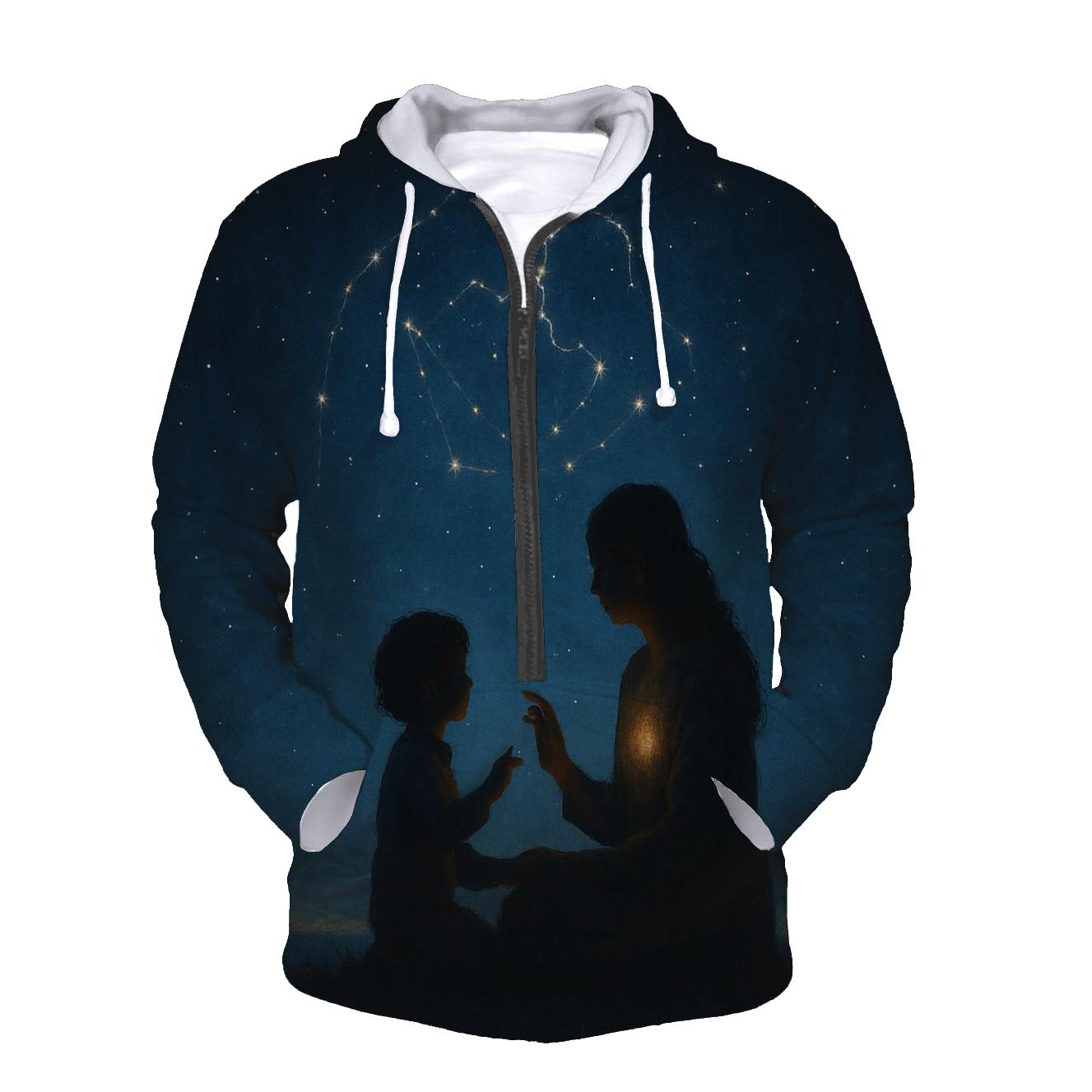 Constellation Of Care A Mothers Love That Maps A Lifetime heavyweight hoodies