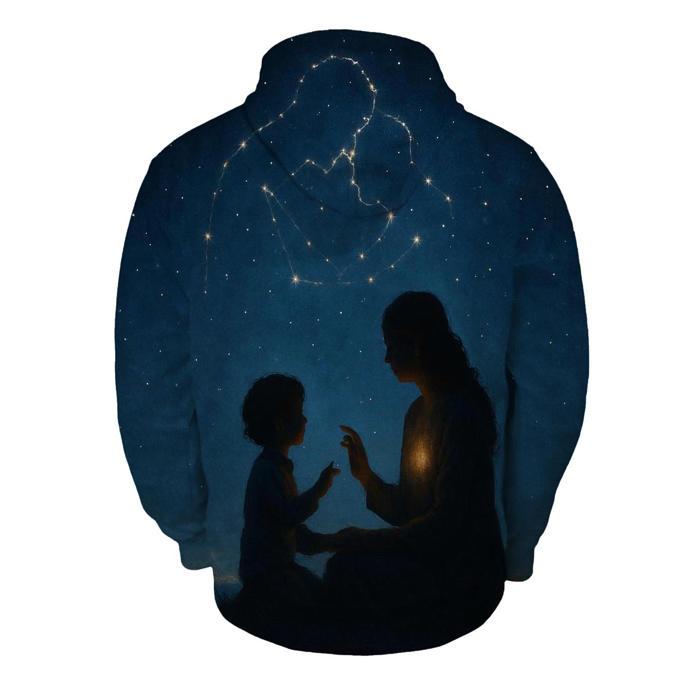 Constellation Of Care A Mothers Love That Maps A Lifetime heavyweight hoodies