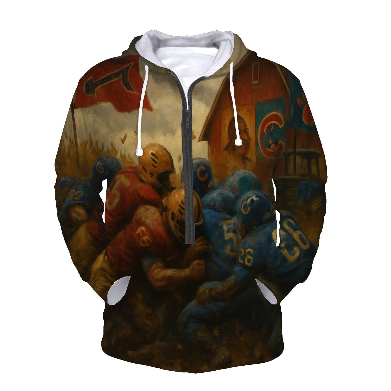 Harvest Field Clash Braves Vs Cubs graphic hoodies