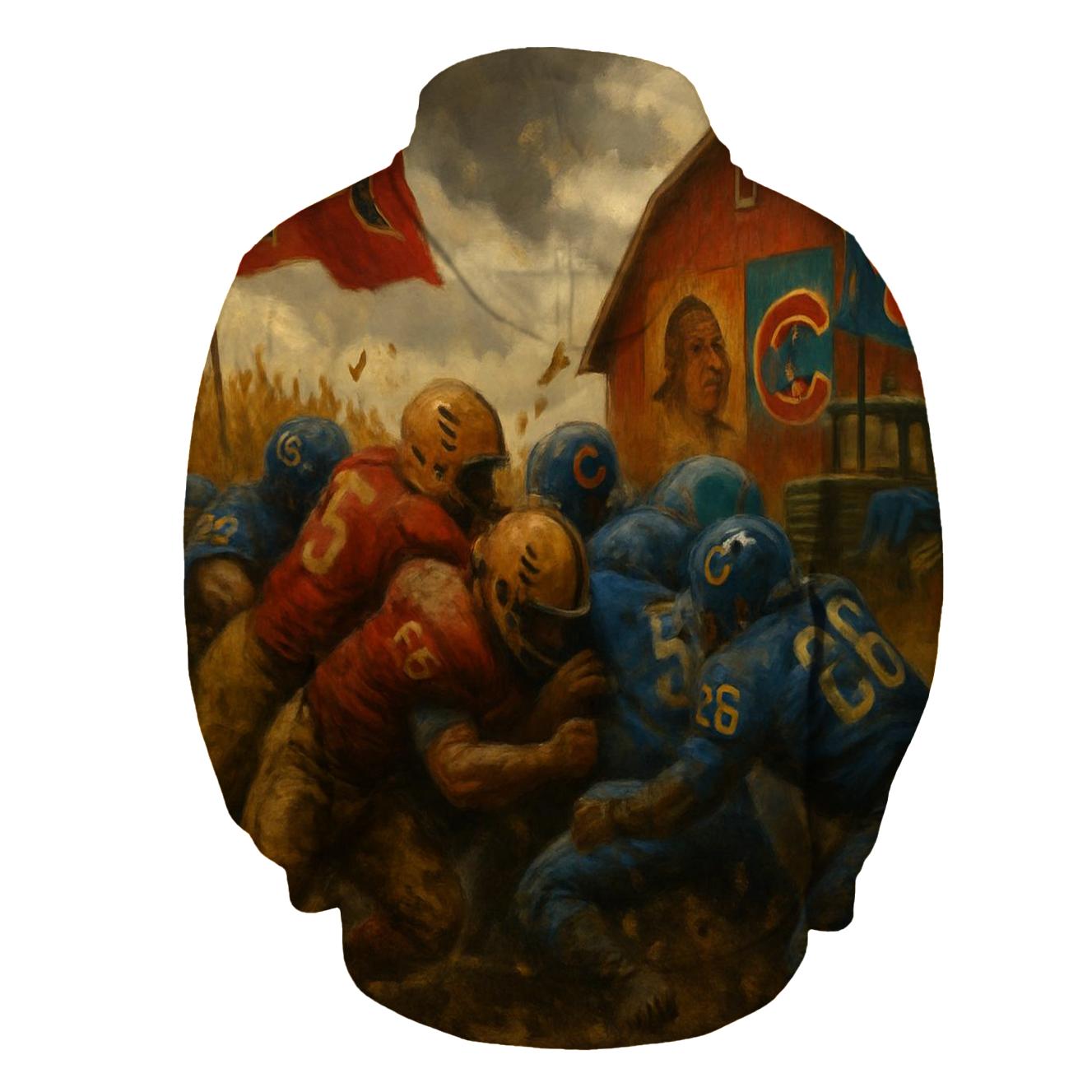 Harvest Field Clash Braves Vs Cubs graphic hoodies