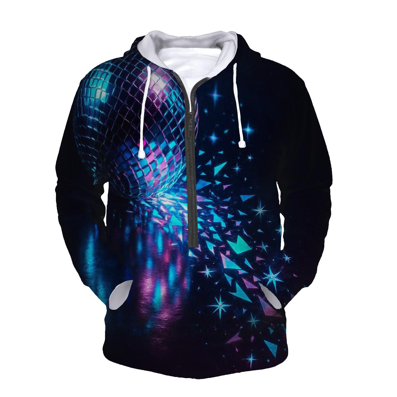 Disco Prism Spill custom hoodies