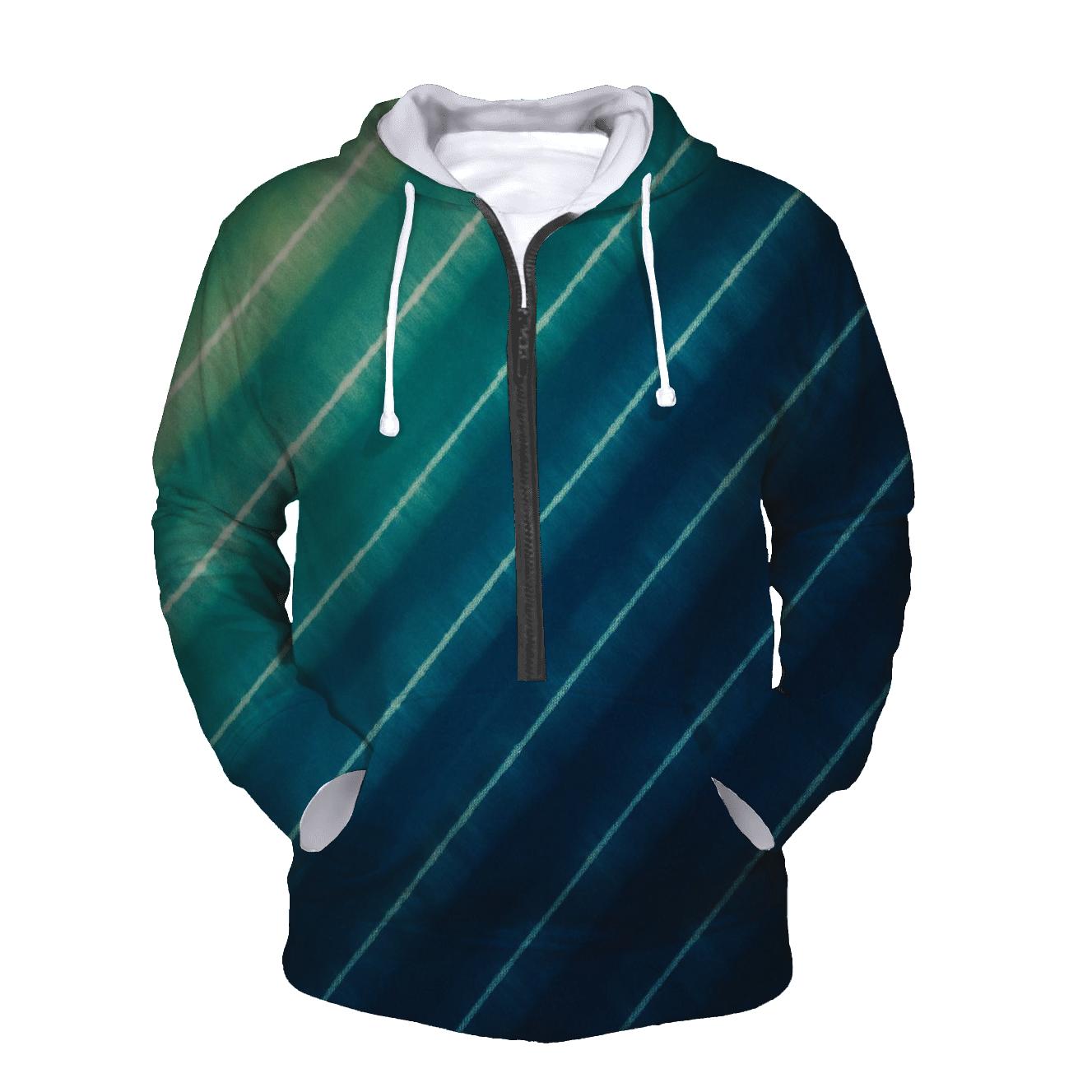 Arashi Aurora Diagonal Pole Wrap heavyweight hoodies