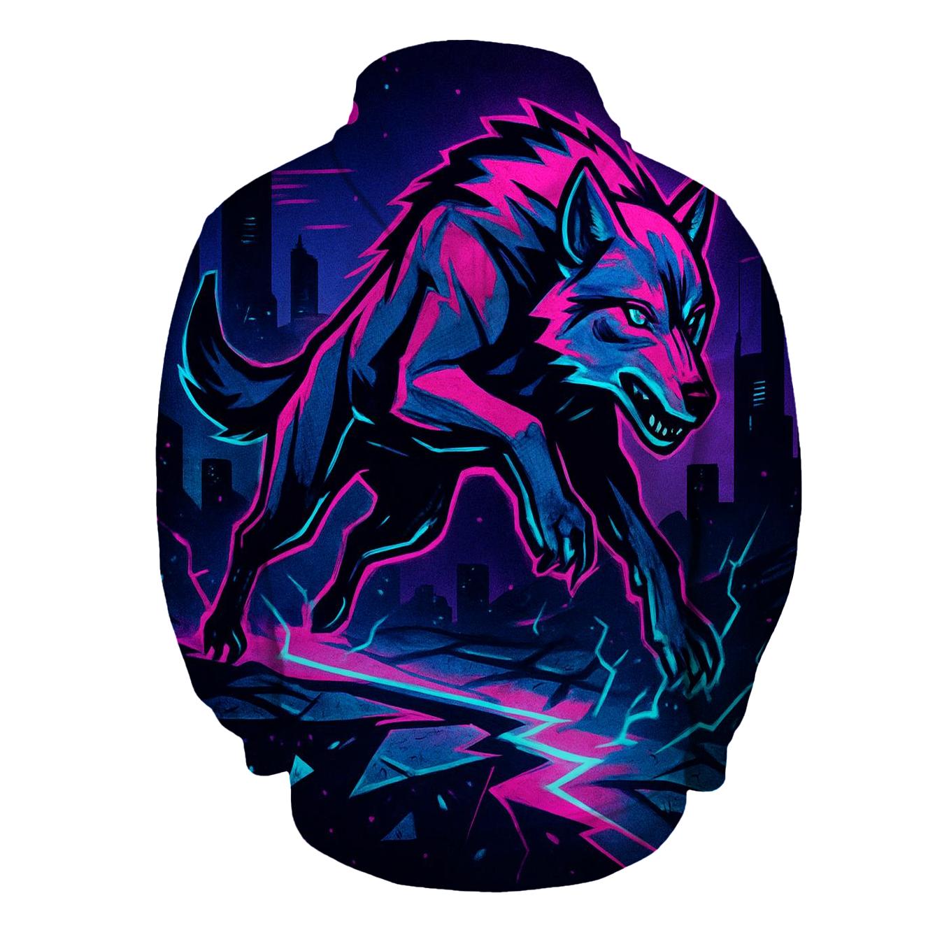 Neon Rift Howlrunner lightweight hoodies