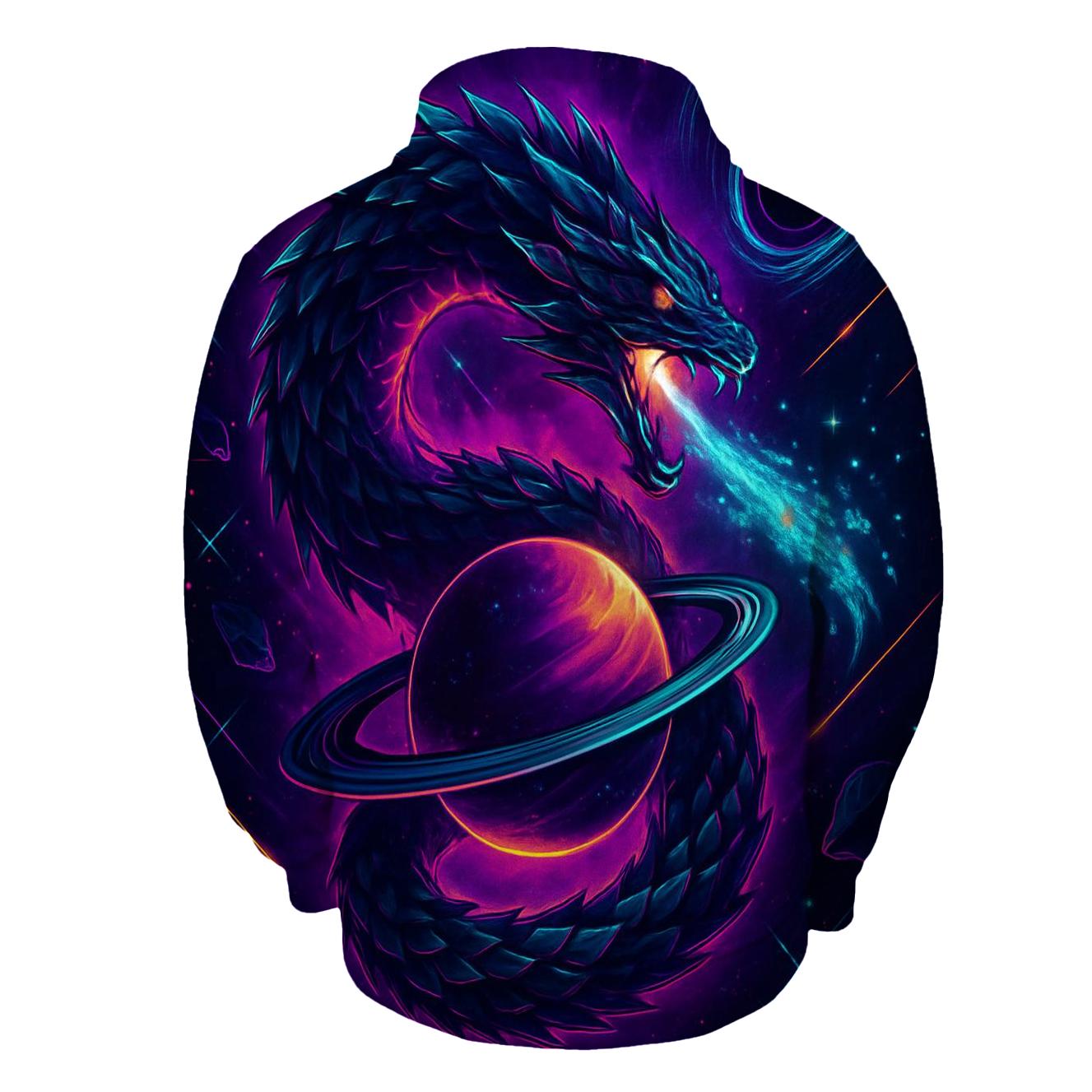 Forge Of The Aurora Serpent graphic hoodies
