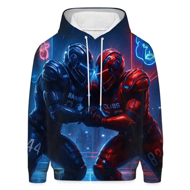 Neon Skyline Scrimmage Braves Vs Cubs hoodies fashion