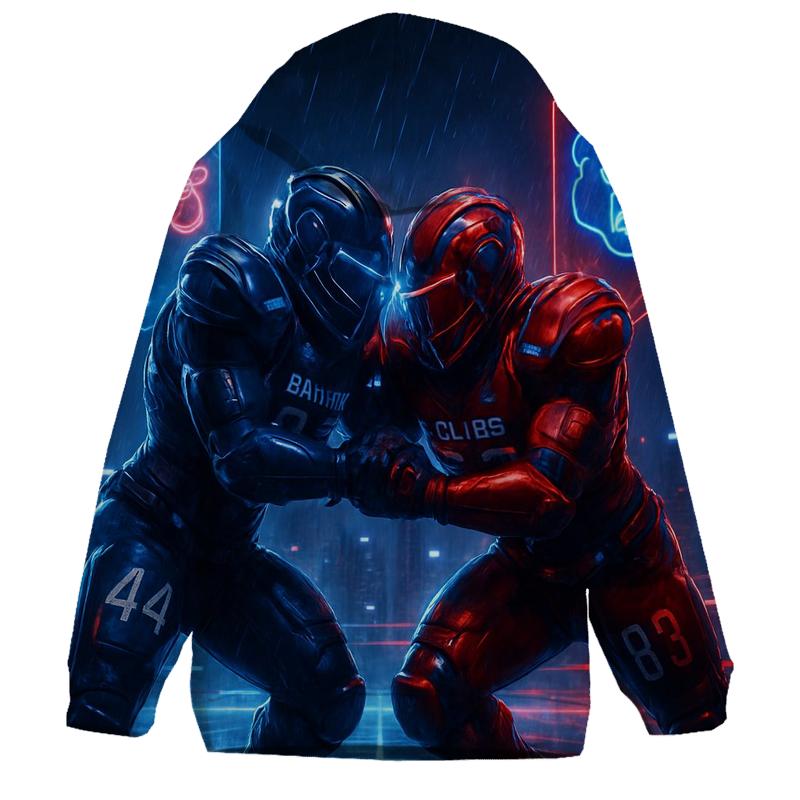 Neon Skyline Scrimmage Braves Vs Cubs hoodies fashion