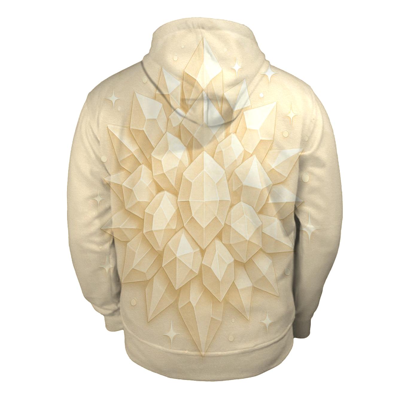 Champagne Crystal Lattice hoodie designs