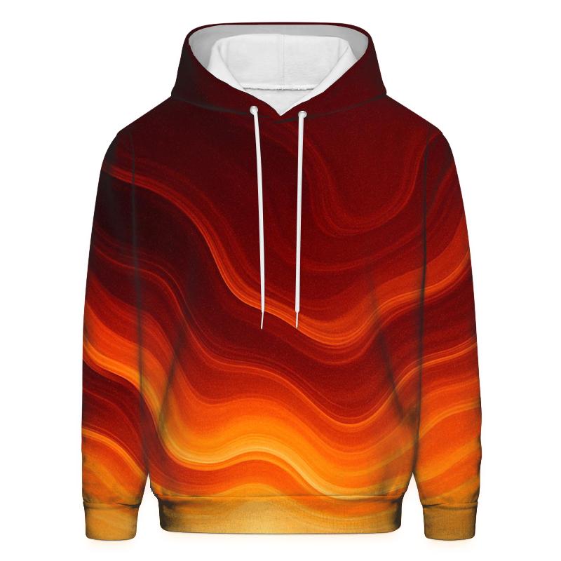 Molten Horizon Pour pullover hoodies