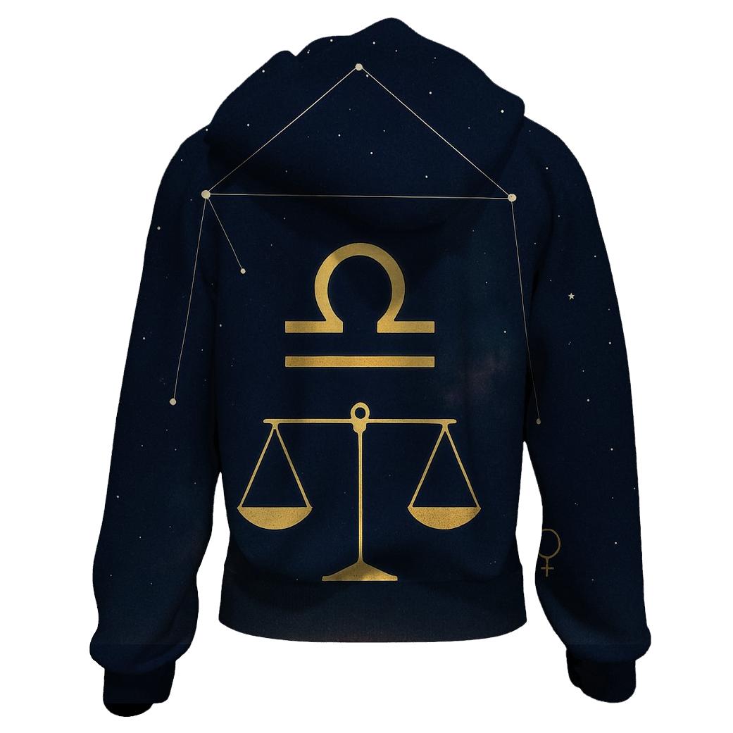 Libra Equinox Star Chart Scales hoodie styles