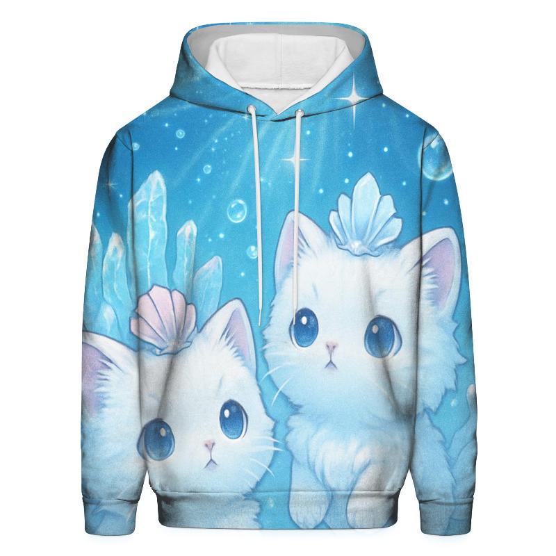 Crystal Reef Stargazer Cats premium hoodies