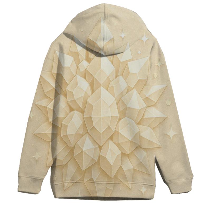 Champagne Crystal Lattice hoodie styles