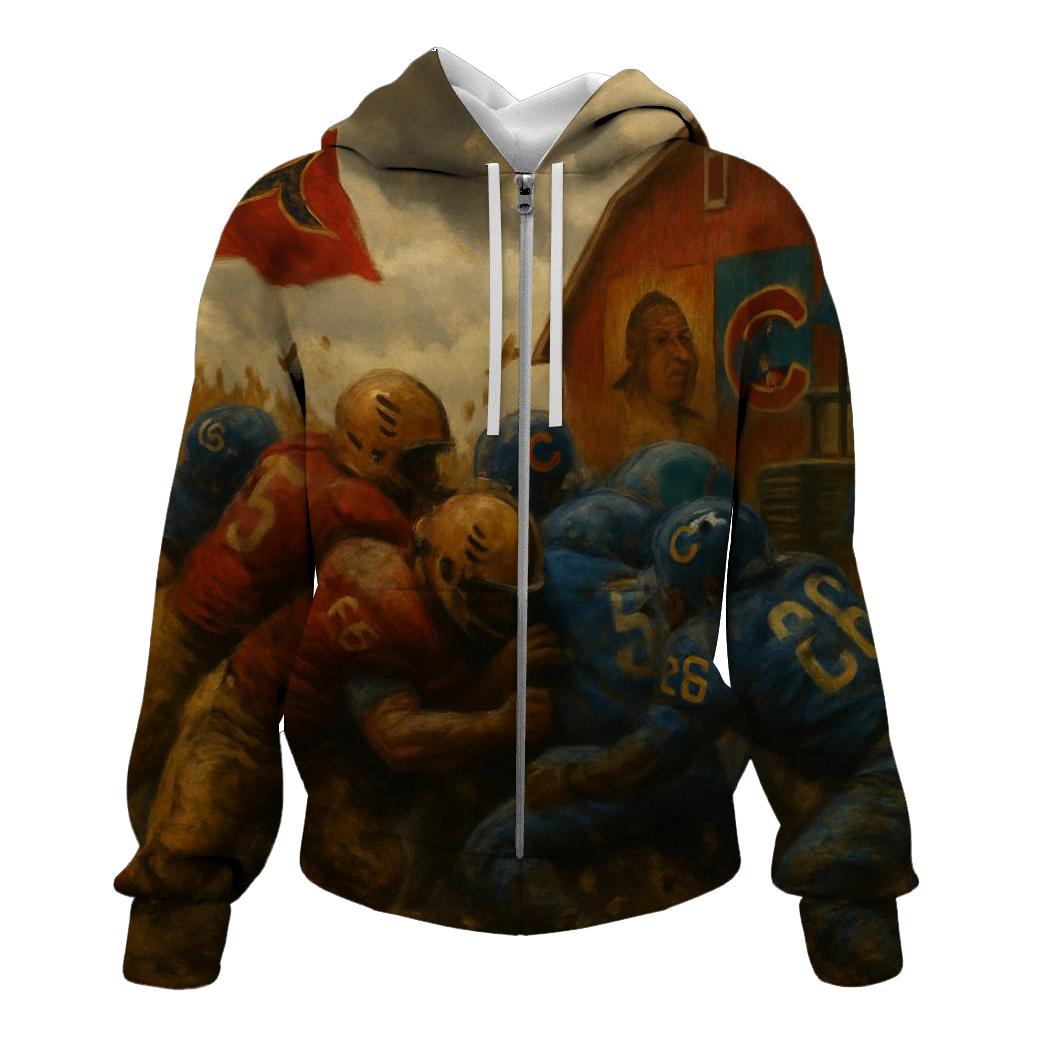 Harvest Field Clash Braves Vs Cubs pullover hoodies