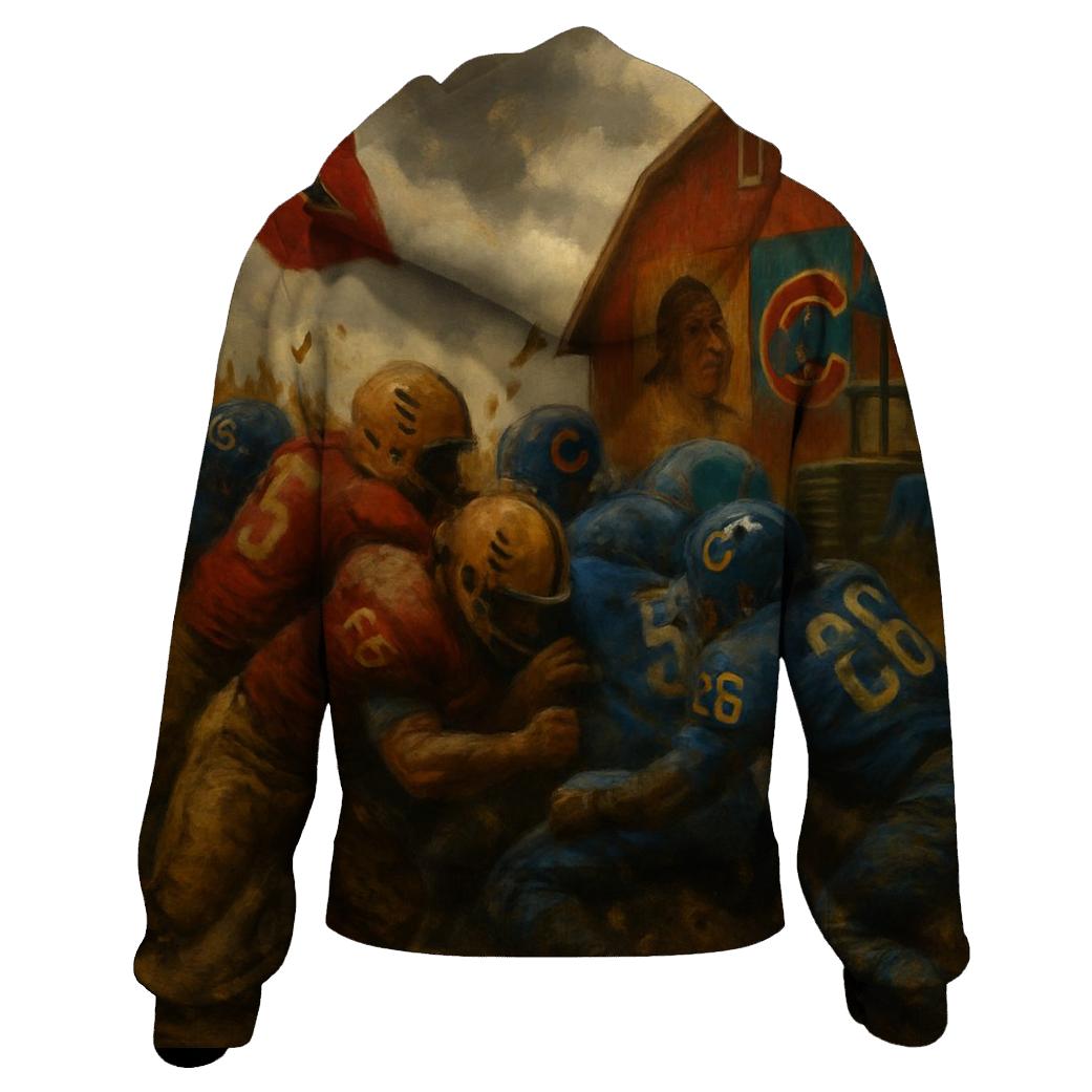 Harvest Field Clash Braves Vs Cubs pullover hoodies