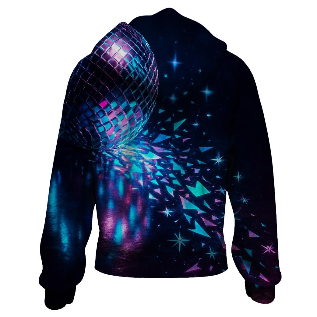 Disco Prism Spill pullover hoodies