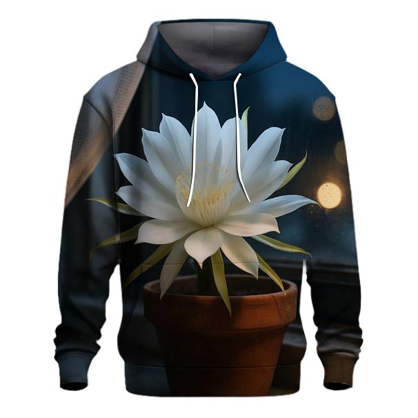 Night Blooming Cereus Window Sill Time Lapse hoodies fashion