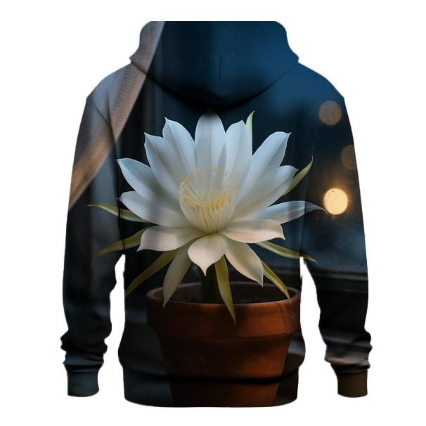 Night Blooming Cereus Window Sill Time Lapse hoodies fashion