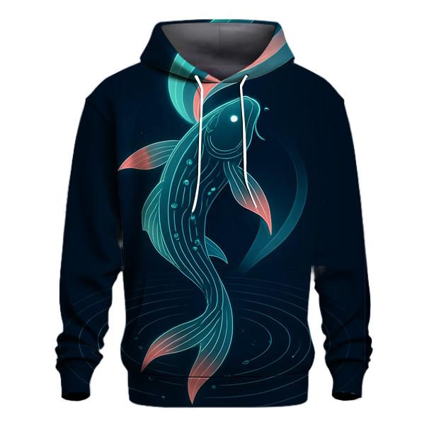 Aurora Circuit Koi hoodie designs