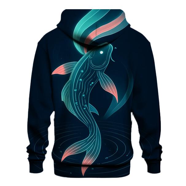 Aurora Circuit Koi hoodie designs