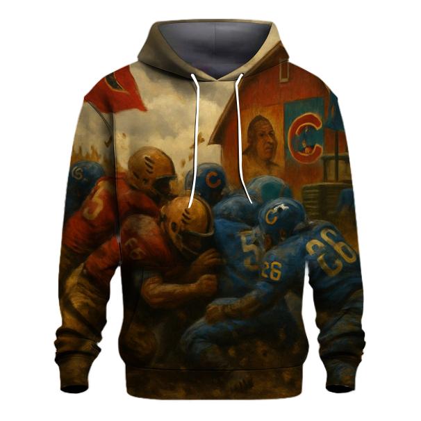 Harvest Field Clash Braves Vs Cubs heavyweight hoodies