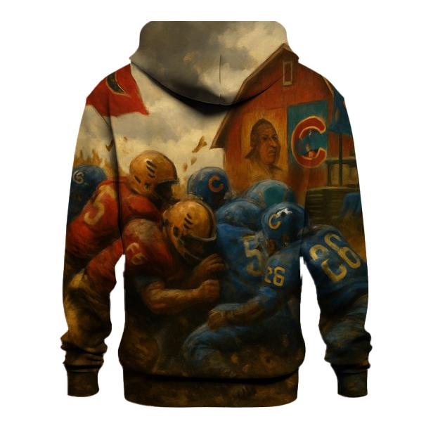 Harvest Field Clash Braves Vs Cubs heavyweight hoodies