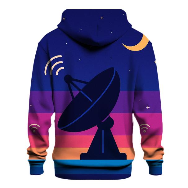 Satellite Dish Horizon Stripes hoodie trends