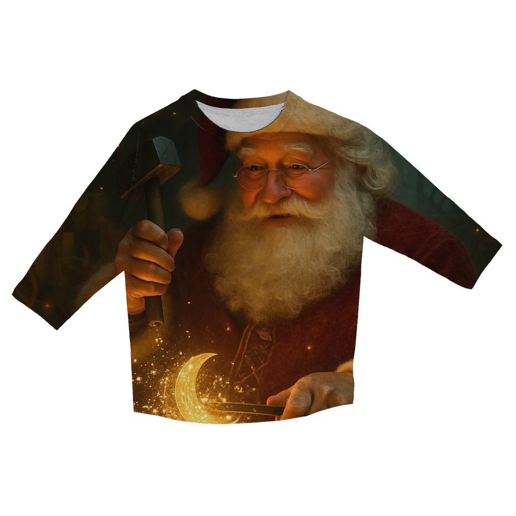 Workshop Starlight Santa Forging Toy Moons fashion 3/4 sleeve shirts