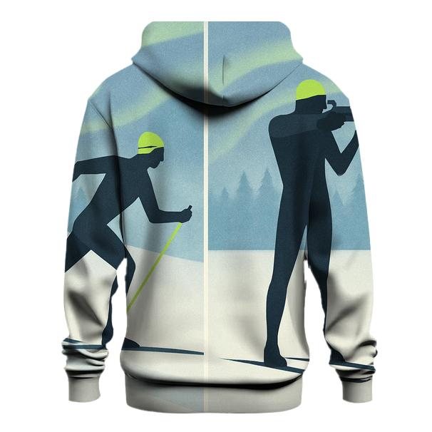 Biathlon Aurora Split Frame heavyweight hoodies