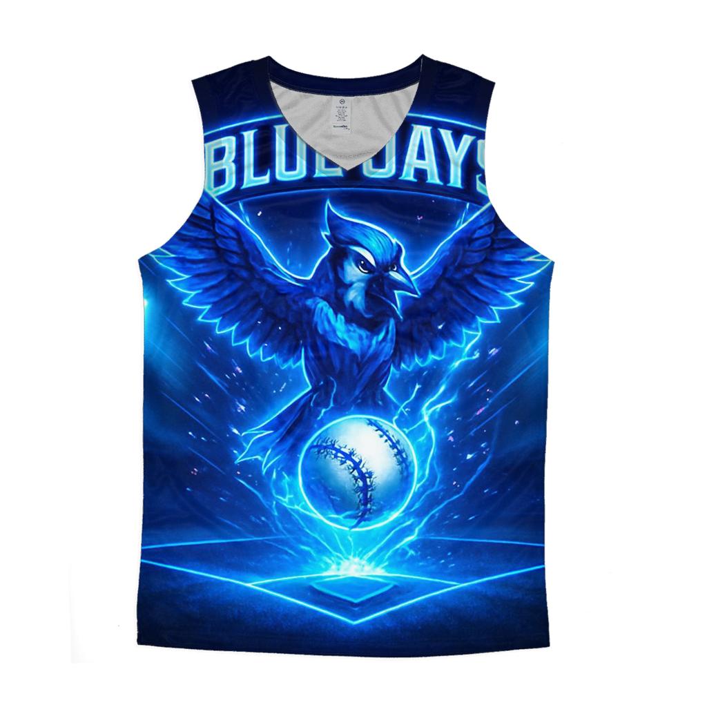 Blue Jays Aurora Diamond Breakaway stylish racerback tanks
