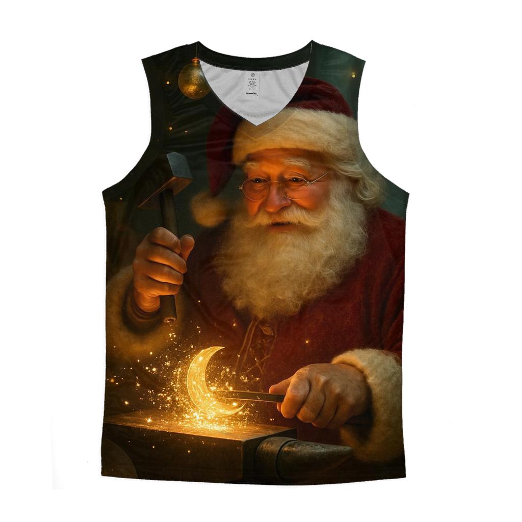 Workshop Starlight Santa Forging Toy Moons cotton sleeveless tops