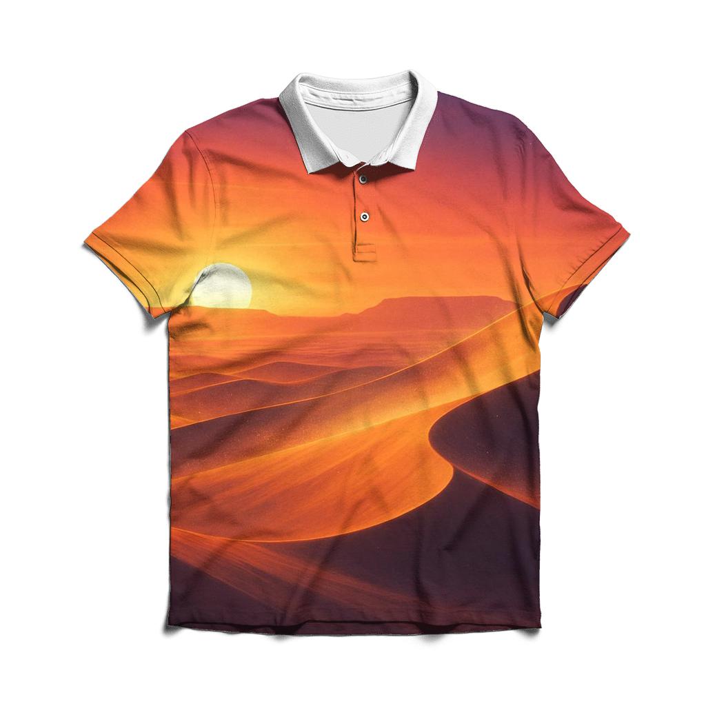 Ember Dunes Of The Quiet Sun classic pique polos