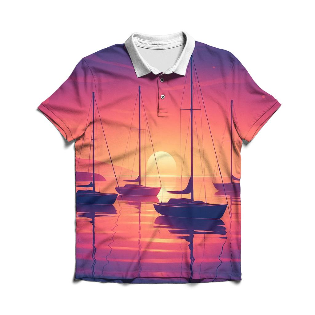 Violet Harbor Afterglow Mirror designer slim fit polos