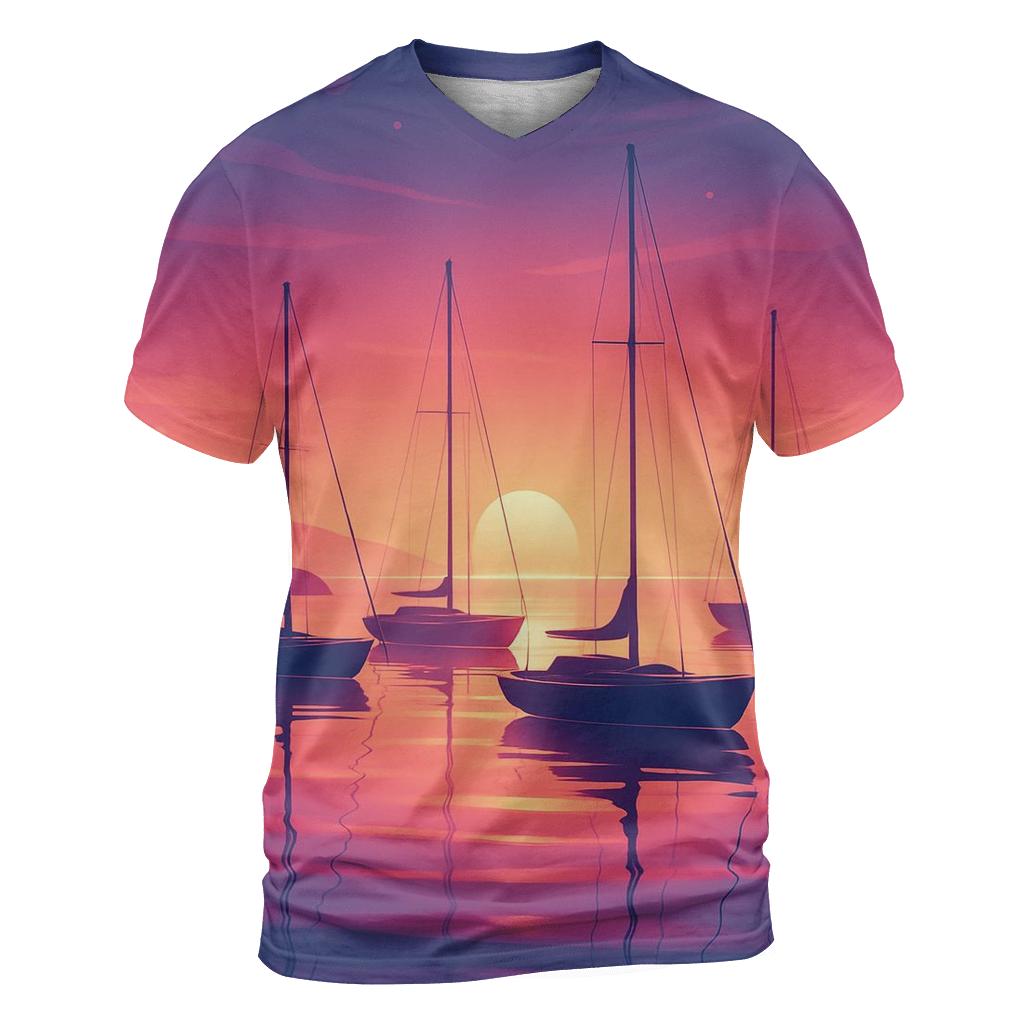 Violet Harbor Afterglow Mirror designer pattern shirts