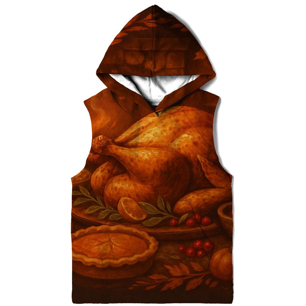 Candlelit Cornucopia Hearth lightweight hoodies