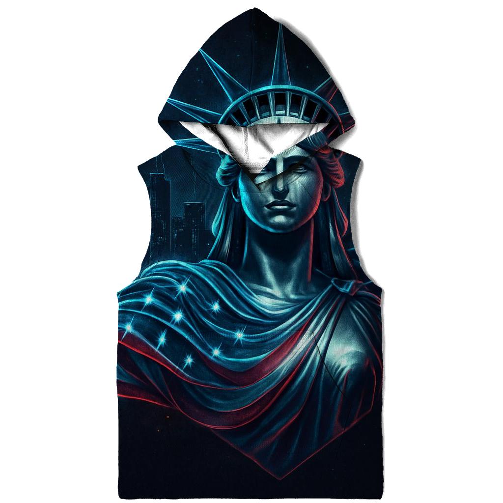 Midnight Liberty Circuit Flag hoodie trends