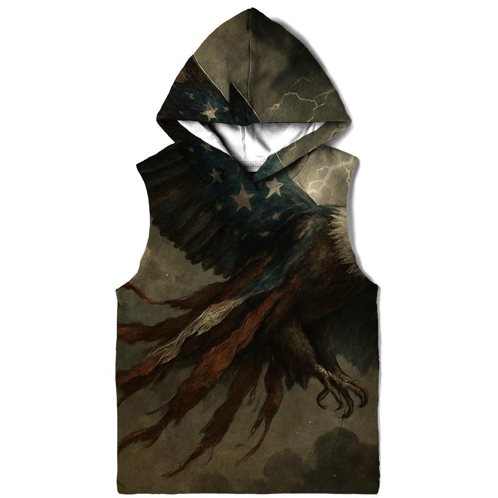 Stormfront Eagle Flag Breakthrough zip-up hoodies