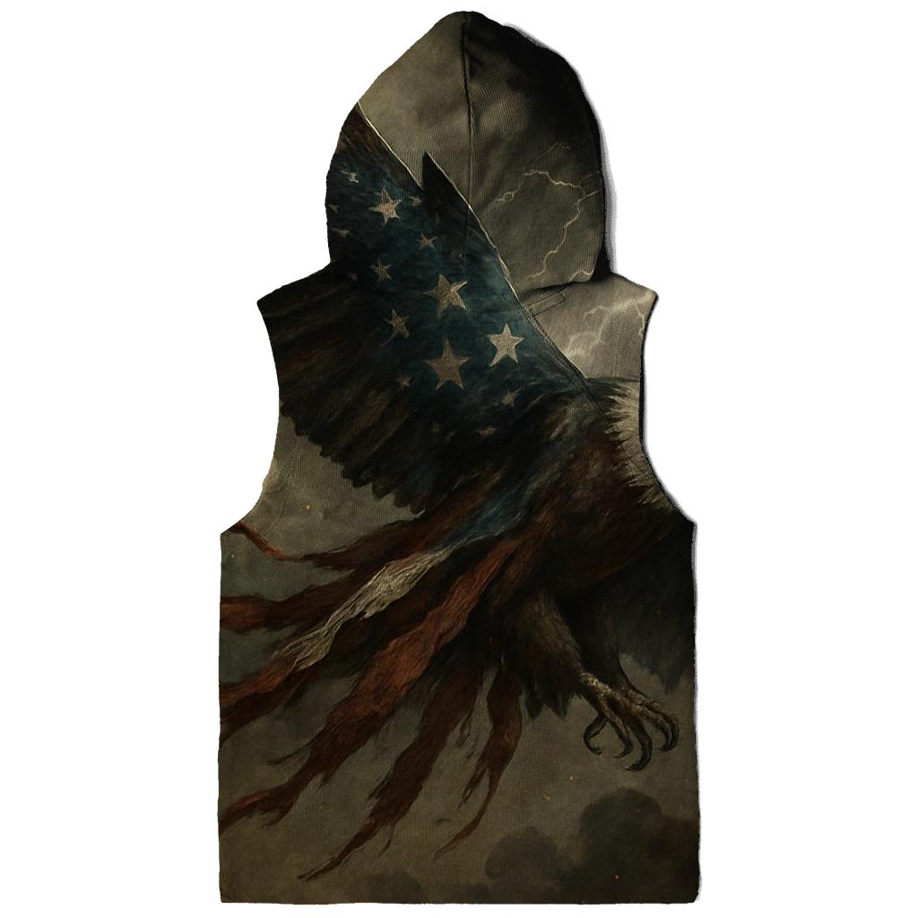 Stormfront Eagle Flag Breakthrough zip-up hoodies