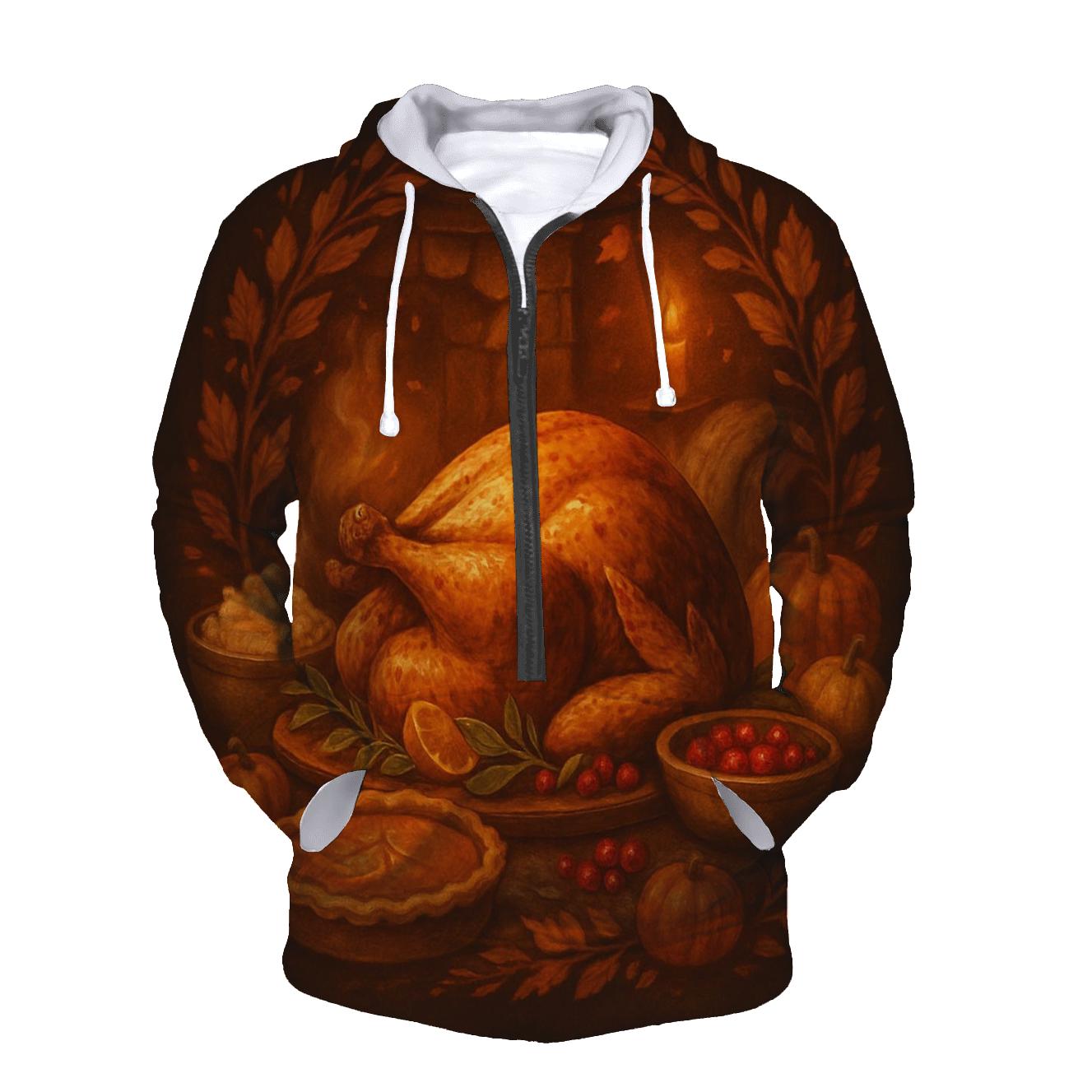 Candlelit Cornucopia Hearth hoodie designs