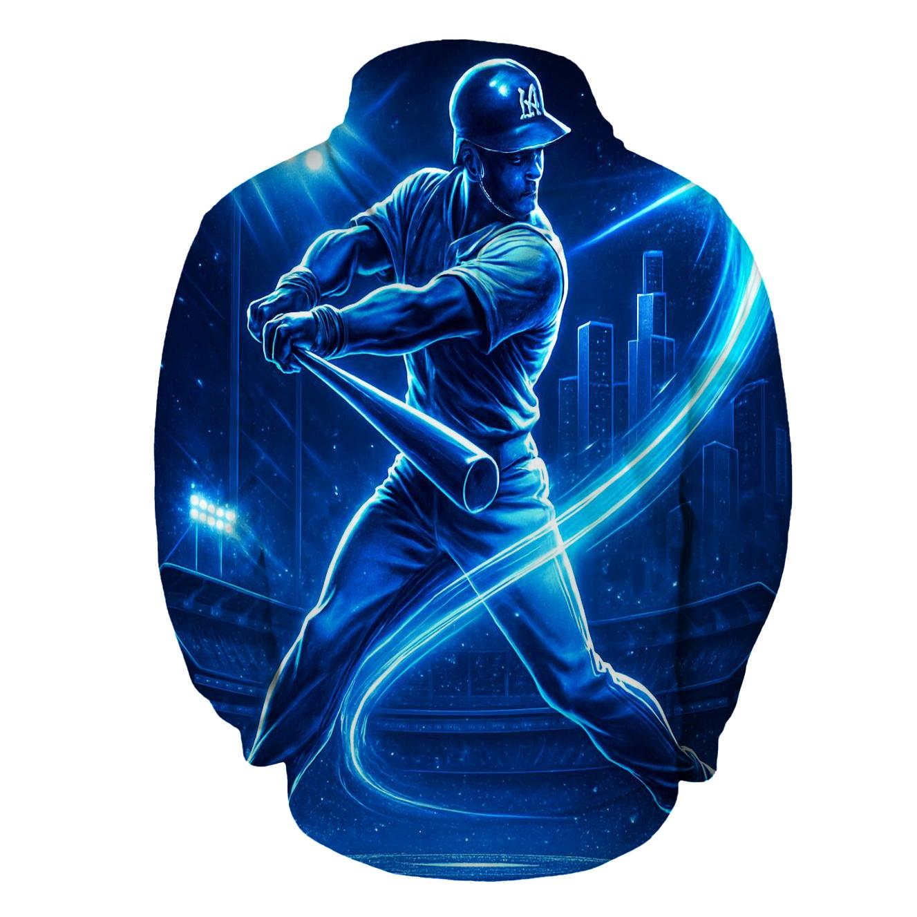 Electric Swing Over Chavez Ravine lightweight hoodies