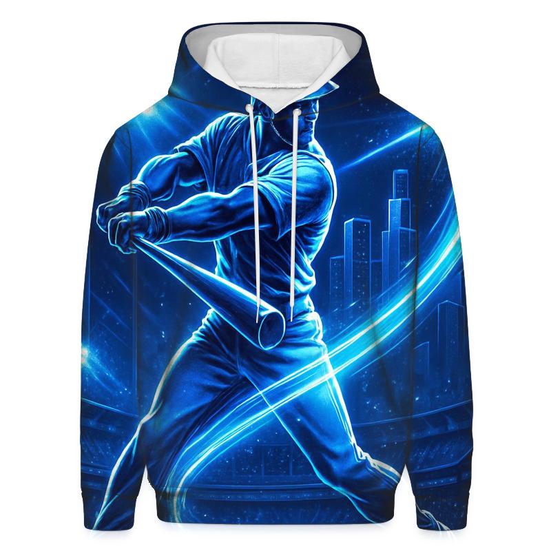 Electric Swing Over Chavez Ravine embroidered hoodies