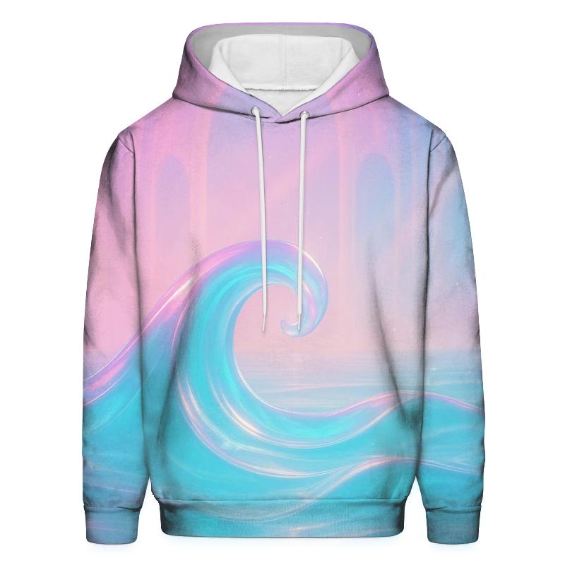 Prismatic Tide Cathedral premium hoodies