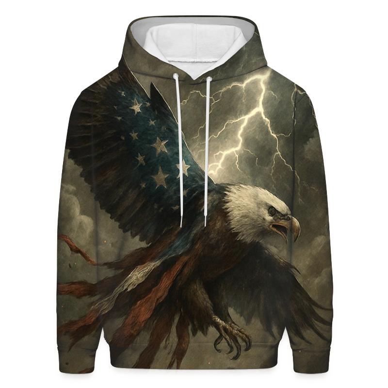 Stormfront Eagle Flag Breakthrough hoodies fashion