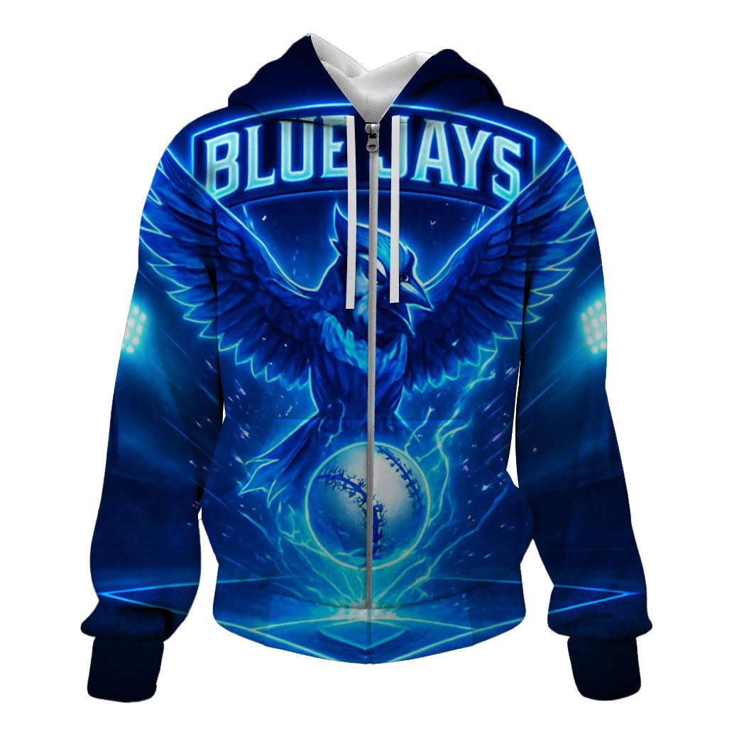 Blue Jays Aurora Diamond Breakaway hoodie trends