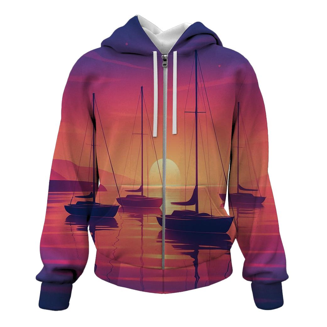 Violet Harbor Afterglow Mirror premium hoodies