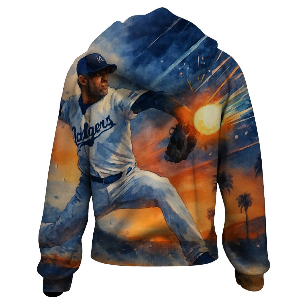 Golden Coast Fastball Break heavyweight hoodies