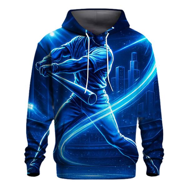 Electric Swing Over Chavez Ravine embroidered hoodies