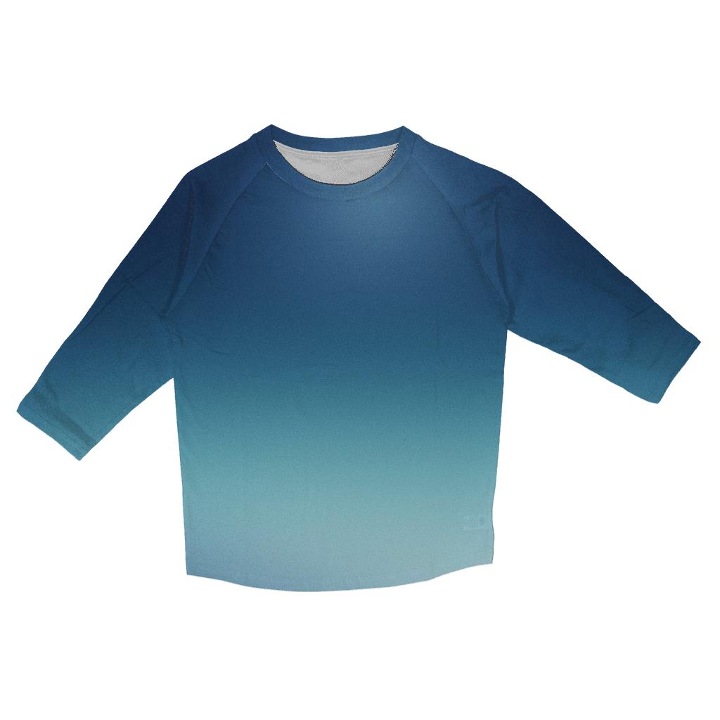 Moonlit Glacier Haze custom 3/4 sleeve shirts