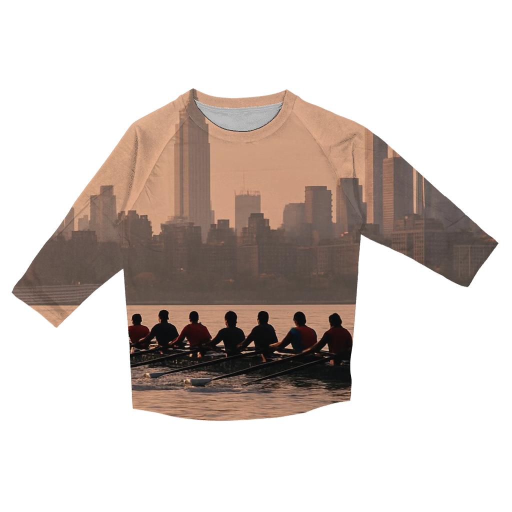 Dawn Crew On The Hudson With Midtown Silhouettes stylish quarter sleeve tops