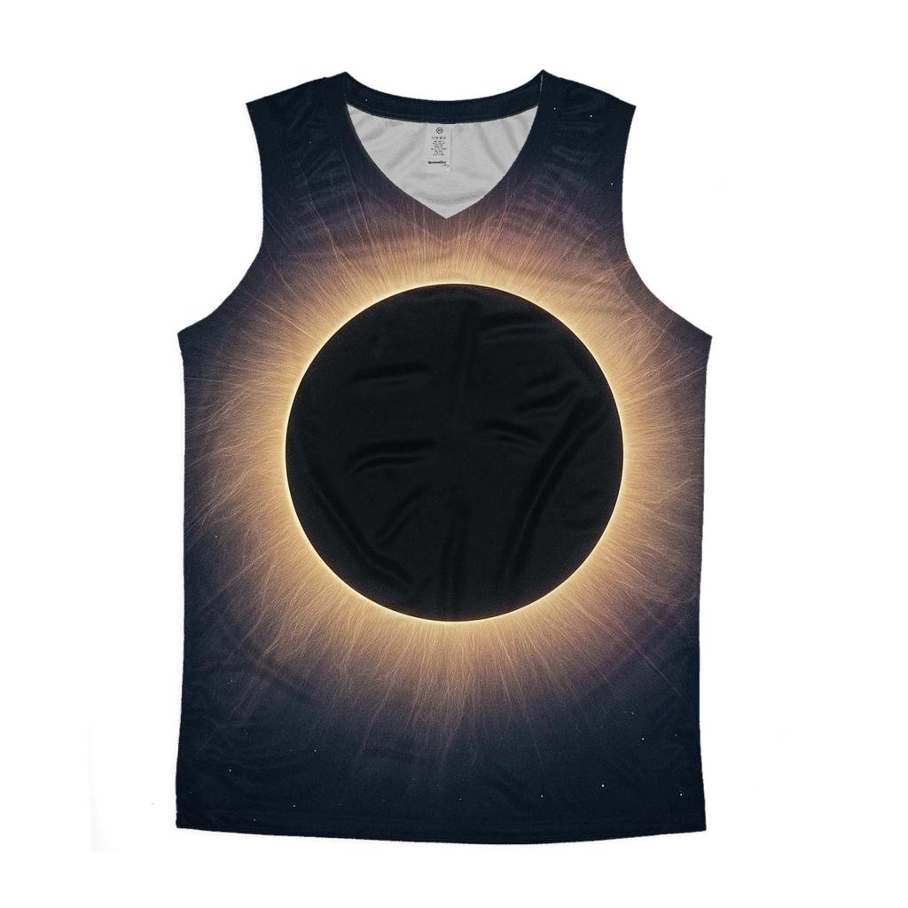 Eclipse Corona Filament Lace personalized athletic tanks