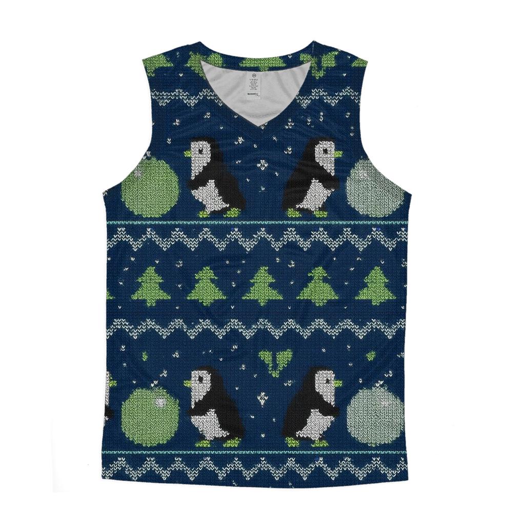 Polar Penguin Ornament Conveyor Design trendy fitted tank tops